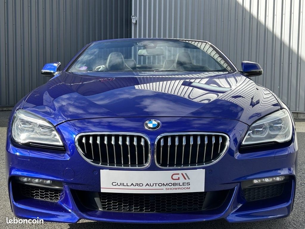 BMW 640 i CABRIOLET M-SPORT 320ch (F12) BVA8 (image 2)