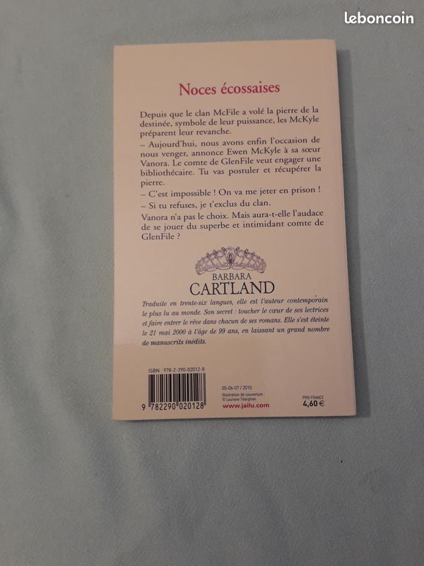 Barbara Cartland, Séréna, Noces ecossaises (image 5)