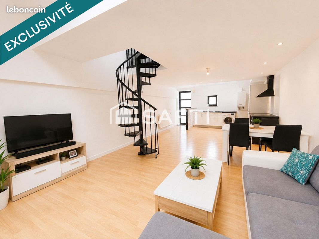 Appartement 2 pièces 54 m² · à Anzin · 54 m² · 99 000 €