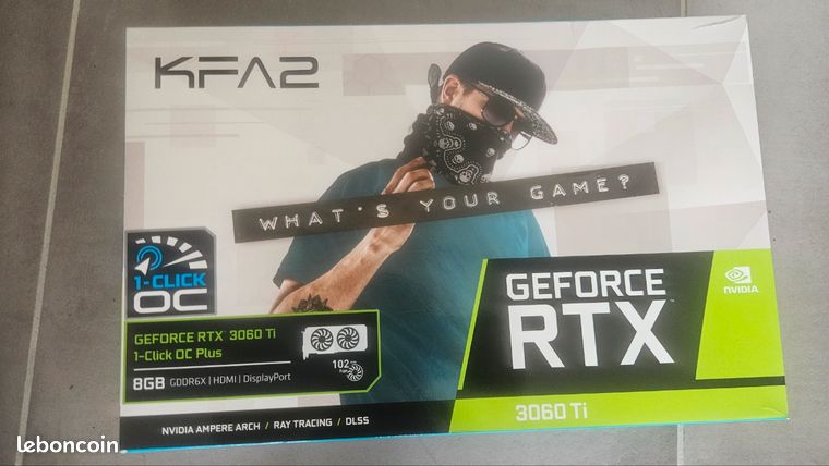 Nvidia RTX 3060Ti 8GO KFA2 2