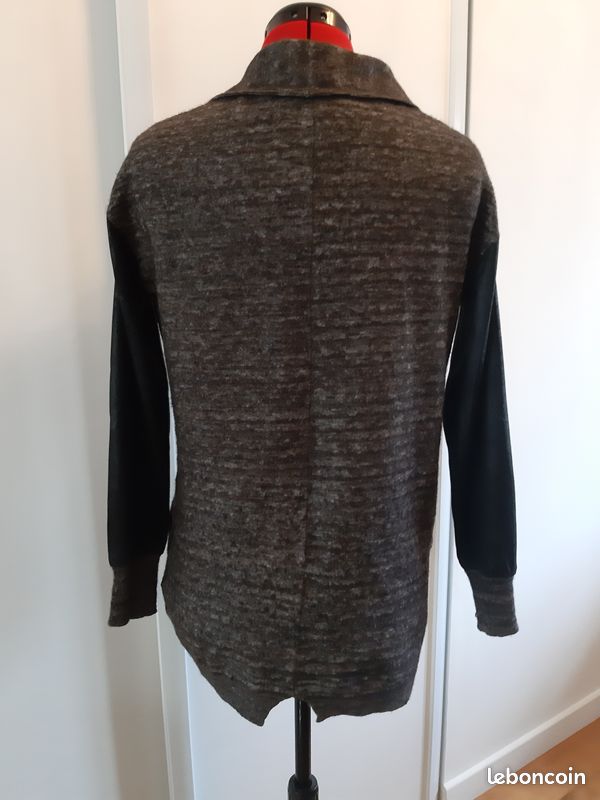 Gilet marron chine gas (image 3)