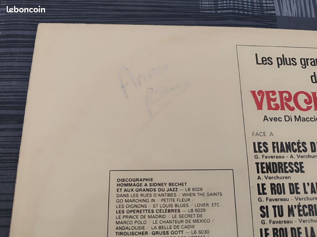 Vinyl "Les plus grands succès de Verchuren (image 4)