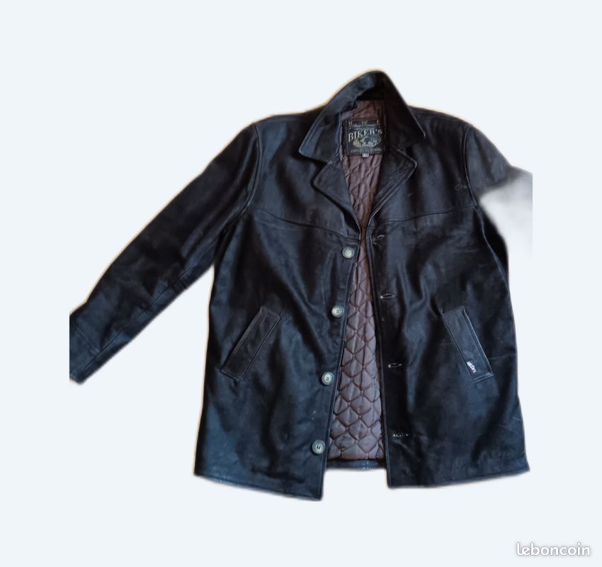 Veste cuir homme XL (image 1)