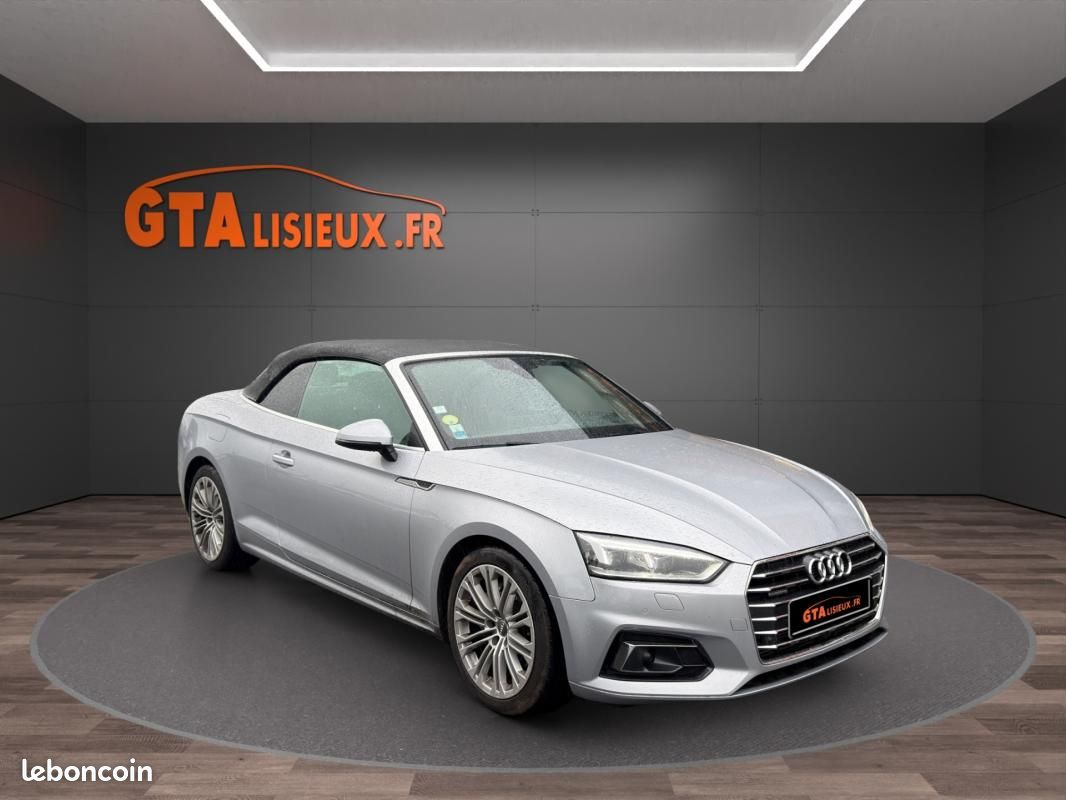 Audi A5 Cabriolet V6 3.0 TDI 218 S tronic 7 Quattro Design Luxe FRANCAISE (image 10)