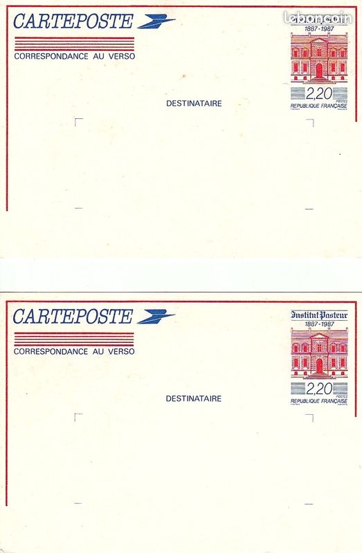 Entiers postaux - LES ENTIERS POSTAUX DE FRANCE ET DE MONACO Storch