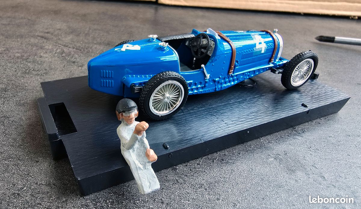 Bugatti HP 230 – Brumm N°41 – Miniature 1:43 – Occasion Boîte Usée, Bon état Général