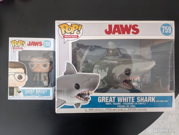 Figurine Requin Oversized / Les Dents De La Mer / Funko Pop Movies