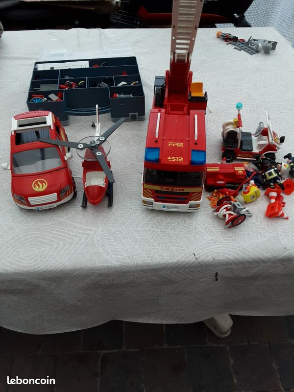 Vends playmobil pompier (image 1)