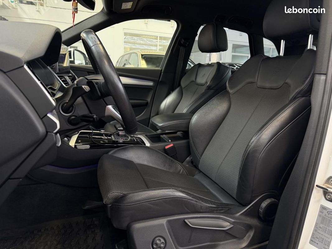 AUDI Q5 (439EUROS/MOIS)Quattro 2.0 40 TDI Hybrid 204cv BVA S line PHASE 2 (image 9)