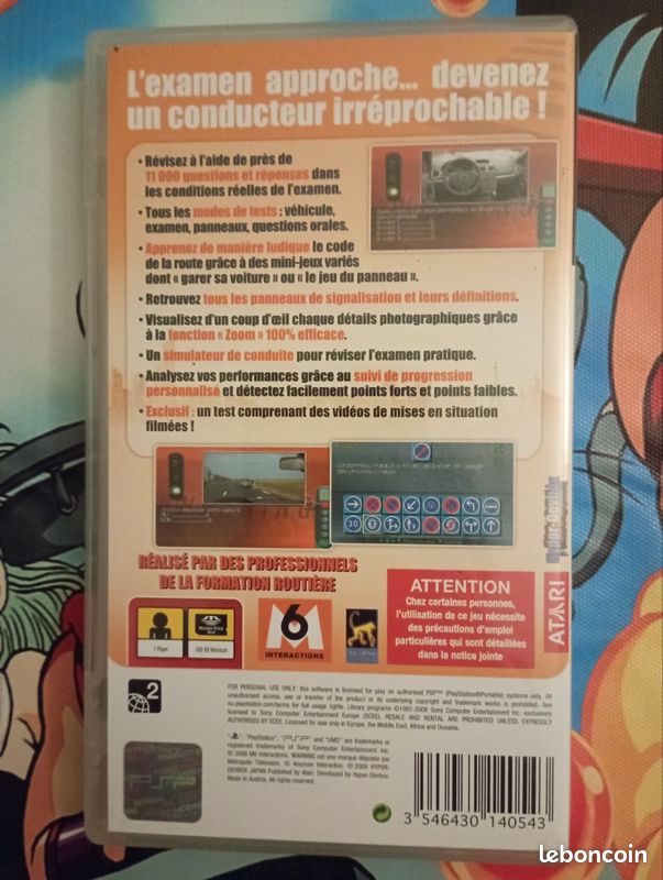 Warning code de la route psp (image 3)