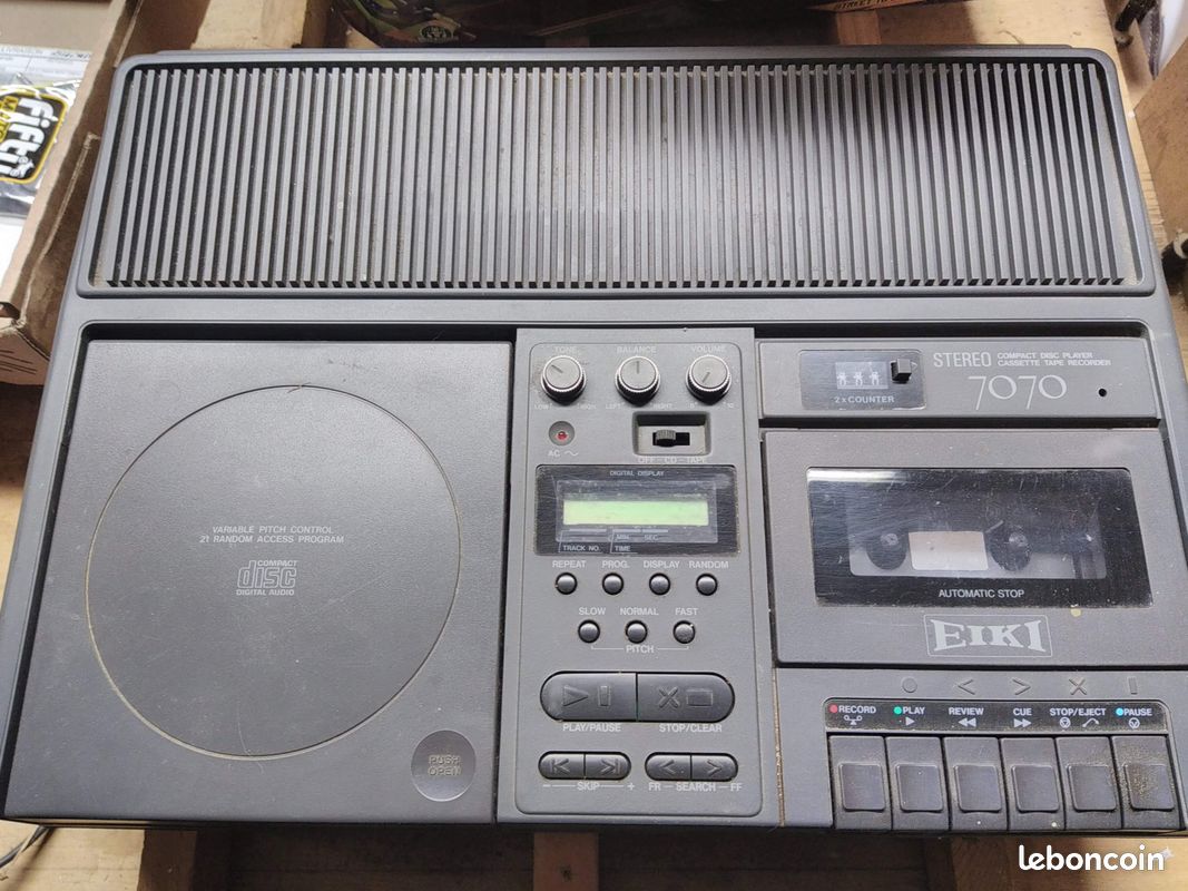 Lecteur K7 Vintage Yoko CRC 1001 – Jamais Servi, état Impeccable, Collectionneur Attention !