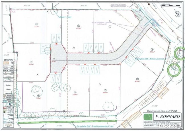 Terrain 336 m² Saint Etienne Du Bois
