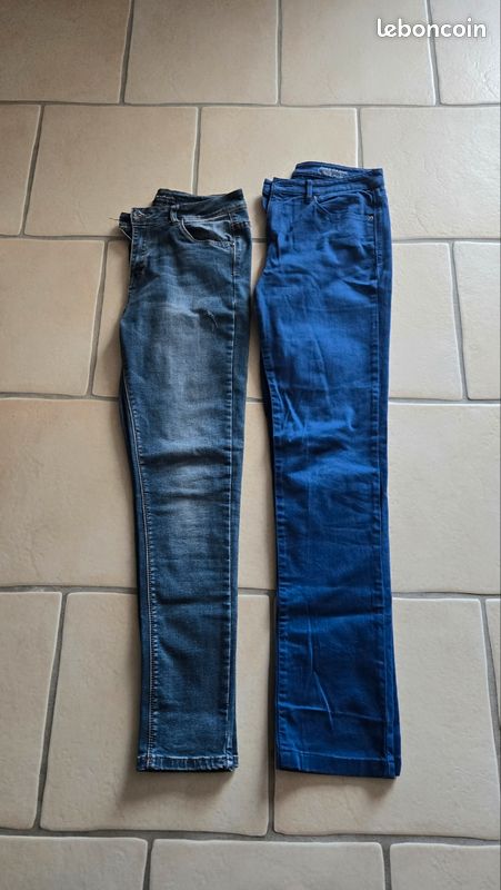 Pantalon esprit bleu et un jean (image 1)