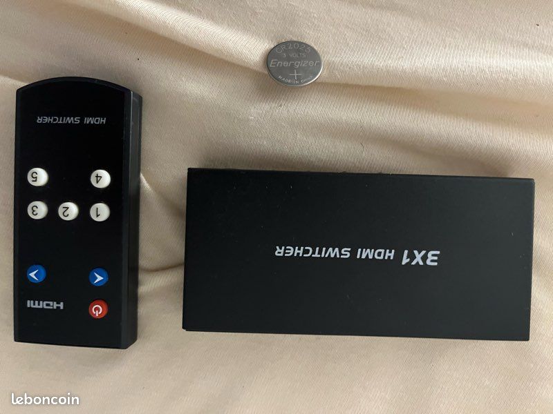 Switch 3x1 HDMI auto alimenté (image 1)