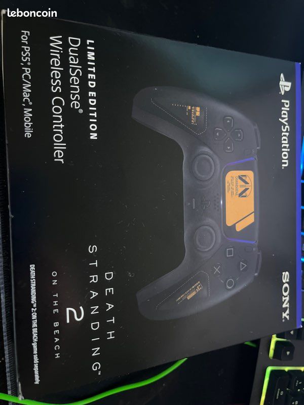 Manette PS5 Death Stranding 2: On The Beach – Édition Limitée – Sony DualSense – Wireless
