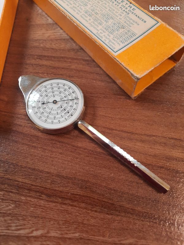 Curvimetre Carte curvimetre , curvimetre Boussole , Opisomètre Diance Calculatrice Carte