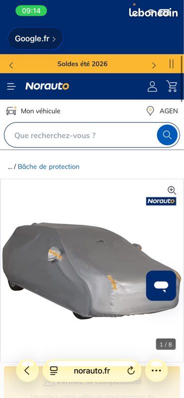 Housse de protection véhicule taille XL (image 3)