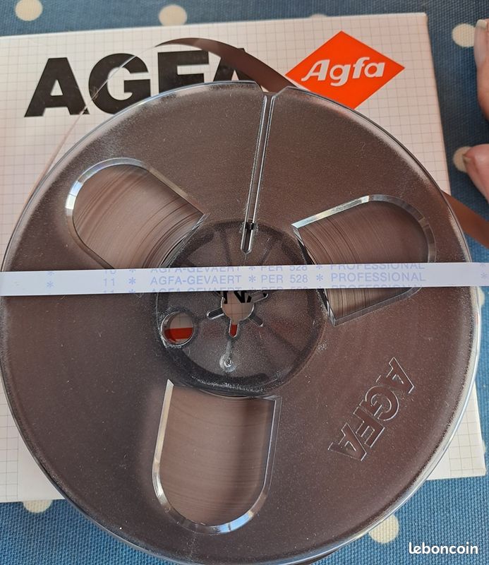 Bande magnétique professionnel Agfa PER528 (x4) | Kaufen auf Ricardo