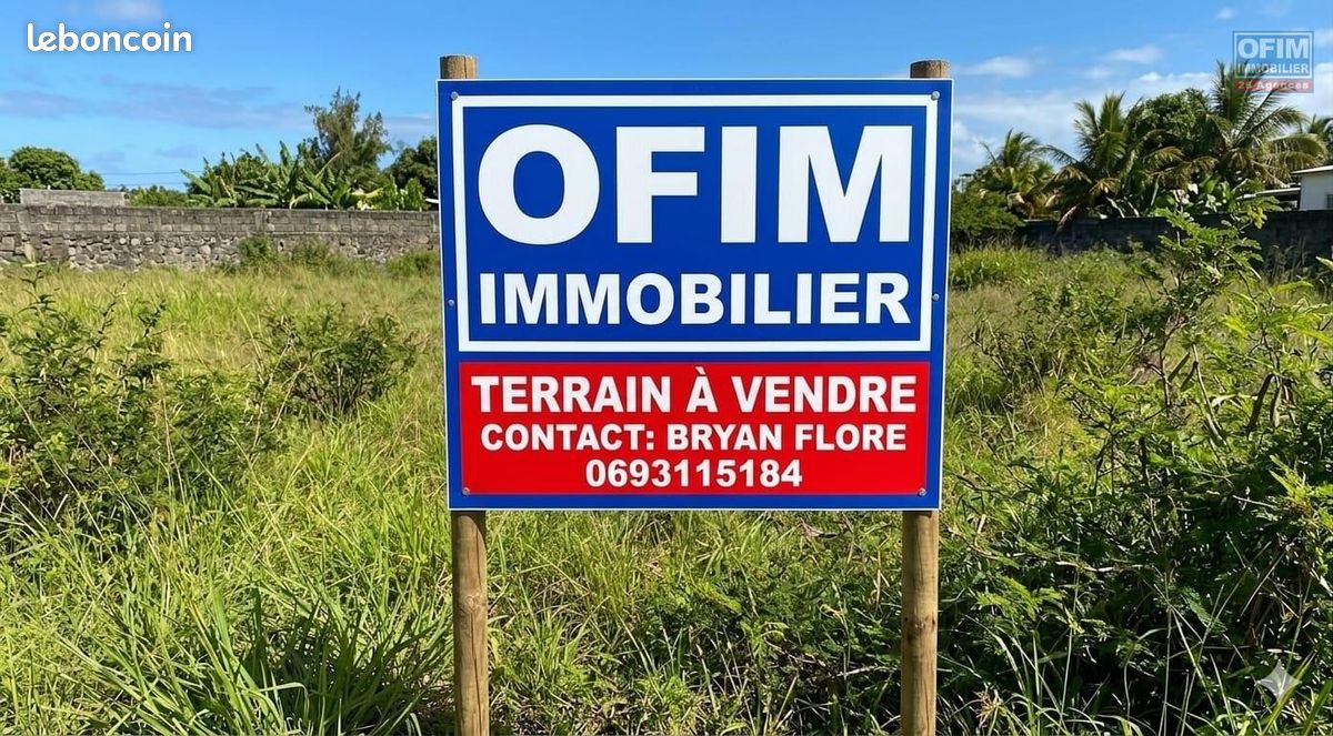 Terrain 1650 m² · à Saint-Denis · 1 650 m² · 141 304 €