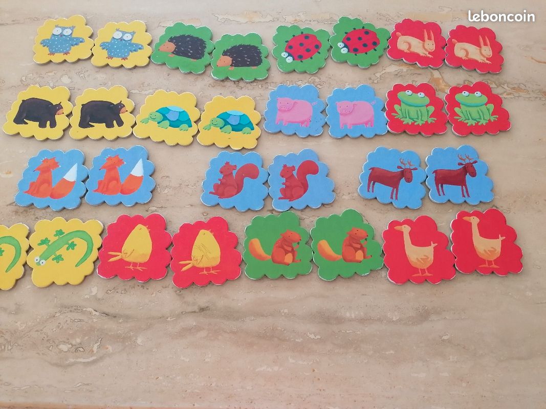 Jeux mémo animaux Djeco (image 1)