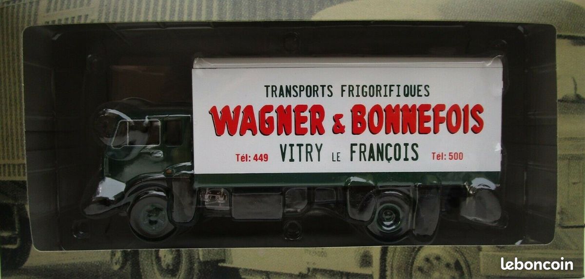 FIAT 643 N Transports Wagner et Bonnefois de VITRY le FRANCOIS 1/43