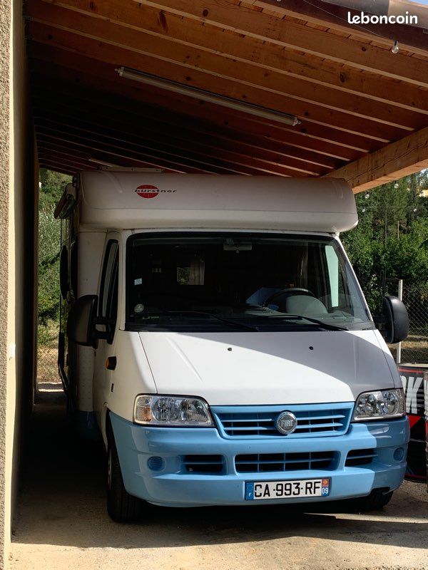 Camping car profilé fiat ducato burstner (image 1)