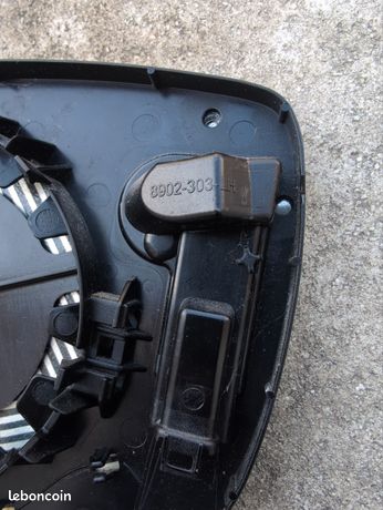 Miroir Rétroviseur Gauche Attisfiera - Compatible Peugeot 208, Citroën C3, DS3, Opel Corsa F - Chauffant