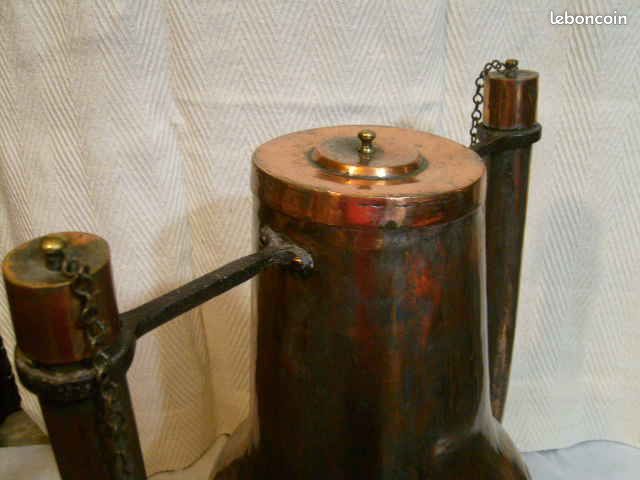 Ancien chauffe-bain en cuivre (image 6)