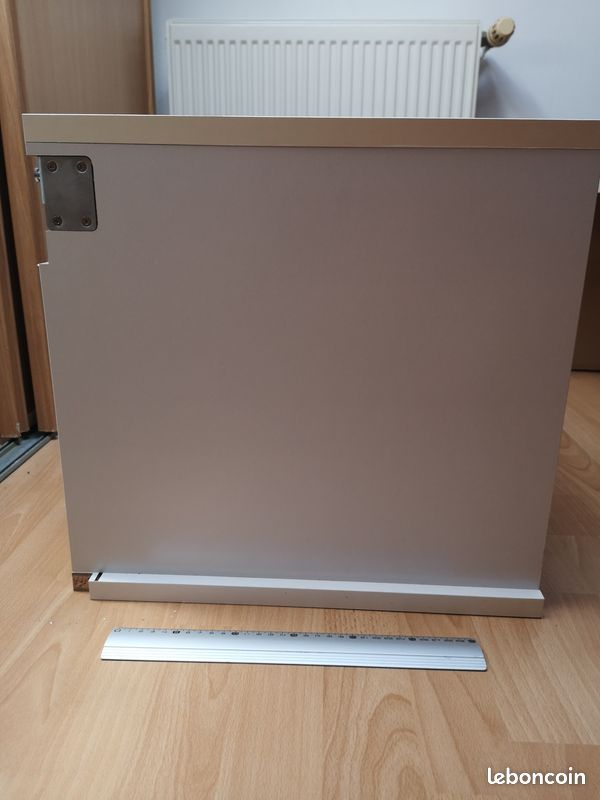 Bloc double tiroirs blanc 58x40 (image 14)