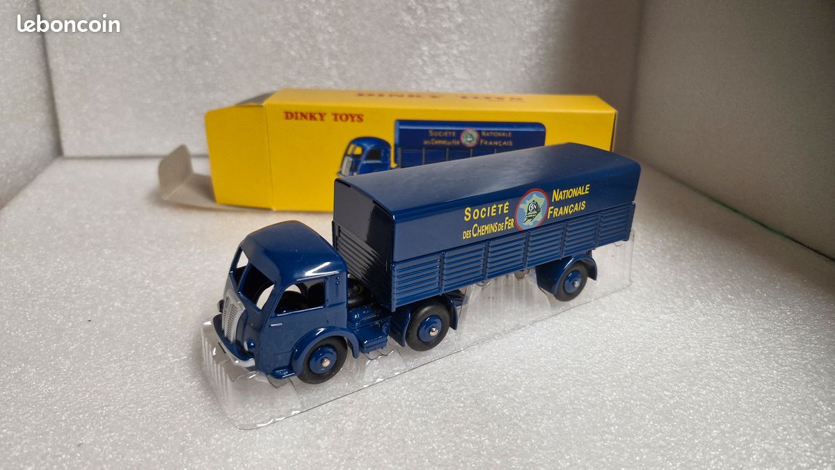 Dinky Toys 32AB – Semi-remorque Panhard SNCF – France – Occasion
