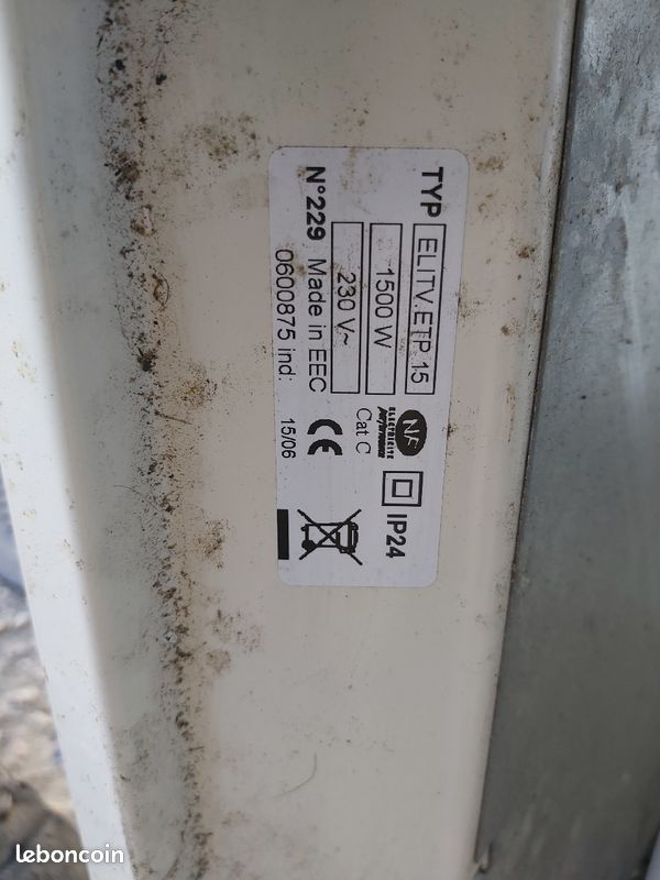 Lot radiateurs électriques (image 2)