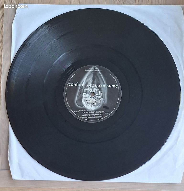 Noctilucence Vs. Dave Parkinson / Marina (2) & 'Bad Boy' Pete* – Red Stripe And Northern Lights / Satellite MK3974 (image 1)