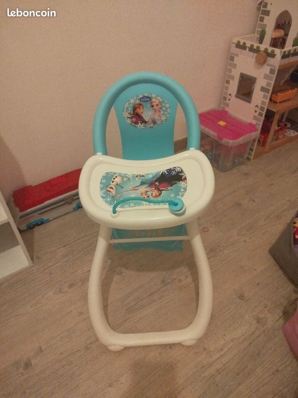 Chaise haute reine des neige (image 1)
