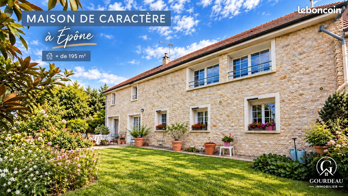 Maison 6 pièces 196 m² · à Épône · 196 m² · 561 600 €