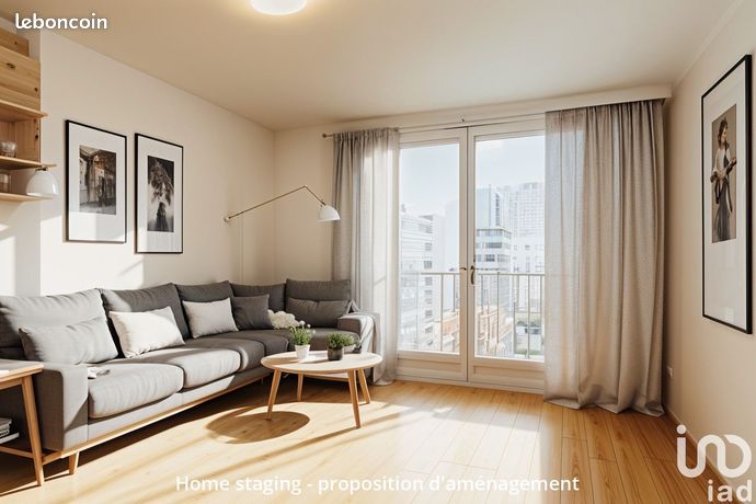 Appartement 2 pièces 38 m²
