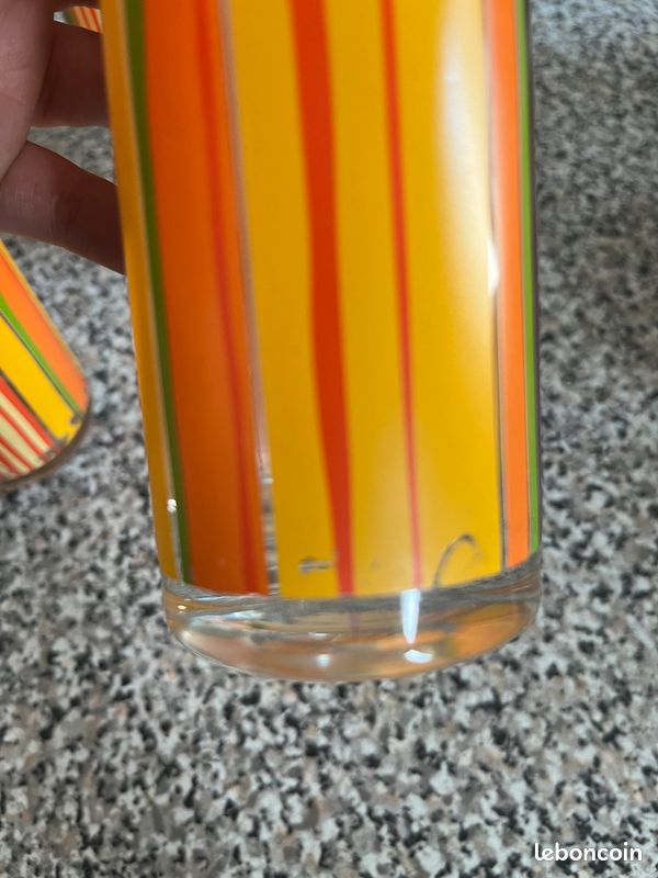Verres à eau couleurs d’été (image 6)