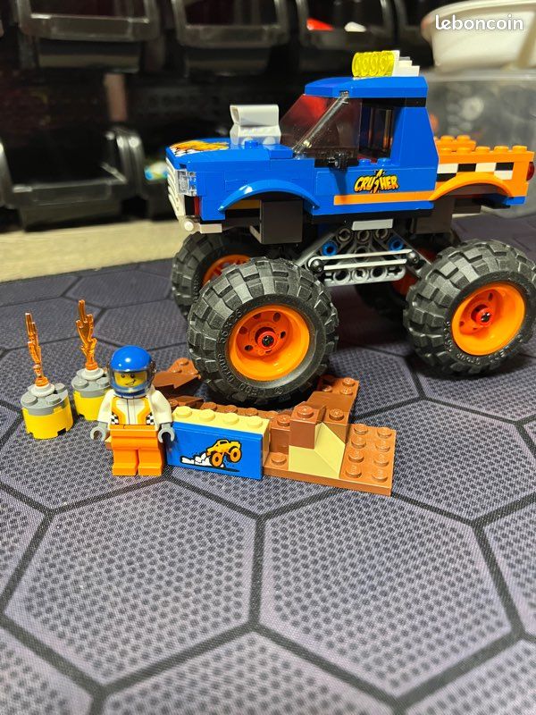 HOT Toy 60180 Monster Truck Lego Monster Truck Instructions