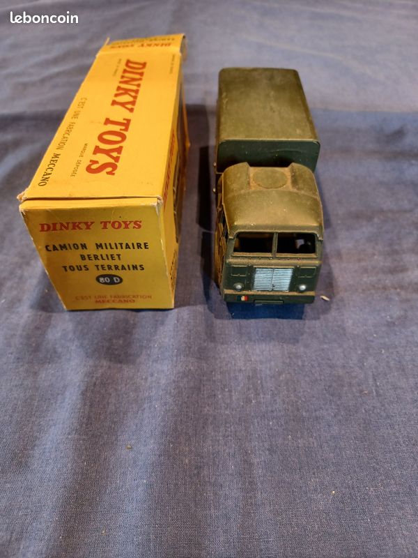 Camion Pétrolier Saharien GBO Berliet Dinky Toys Avec Chèvre - berliet all