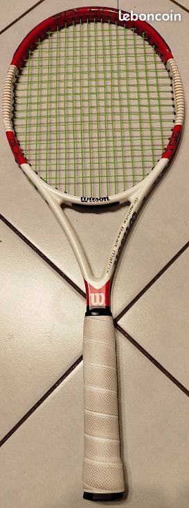 Raquette Tennis Wilson BLX Six.One 95 - Taille 4 3/8, 16x18, Occasion état Correct