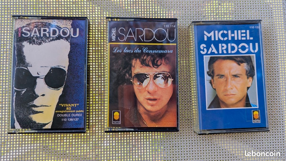 Lot de Cassettes Sardou (image 1)