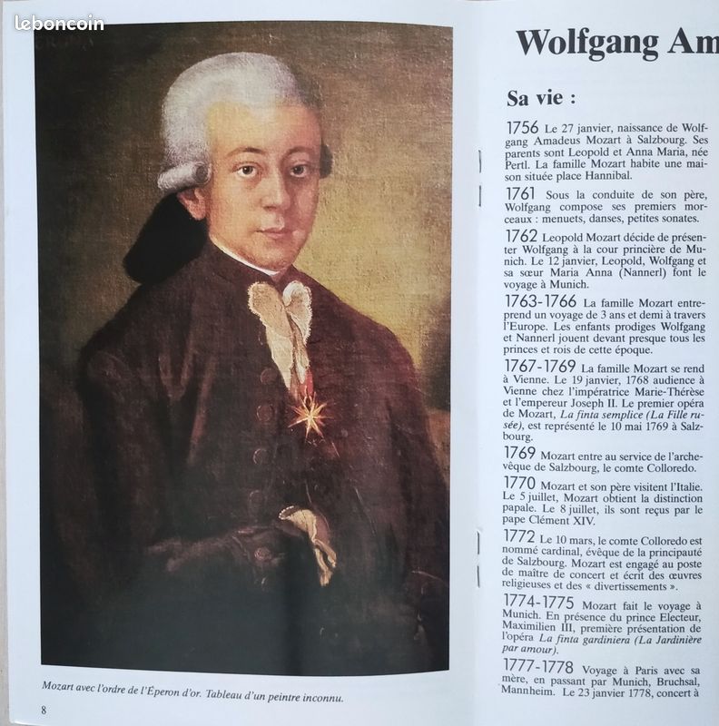 Mozart : Coffret 4 cassettes audio (image 5)