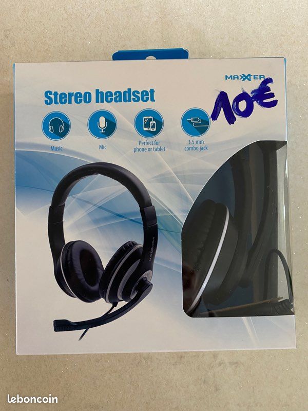 Casque audio jeux vidéos NEUF (image 1)