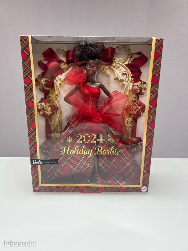 Poupée Barbie Holiday Joyeux Noël 2024 (image 1)