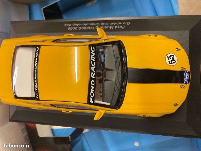 Ford mustang fr500c 2005 gt autoart 1/24 slot car racing (image 16)