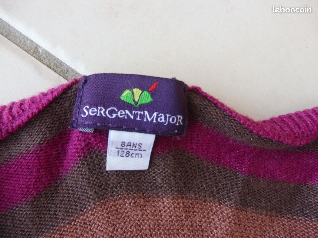 Lot 4 tuniques Sergent major, Verbaudet, Lisa rose, kitty 8 ans (image 3)