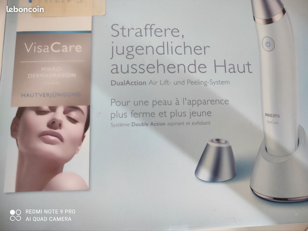 Appareil De Soin Facial Visa Care Philips – Tonifie Et Nettoie La Peau