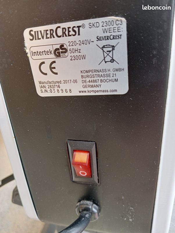 Radiateur électrique en état neuf, jamais servi (image 3)