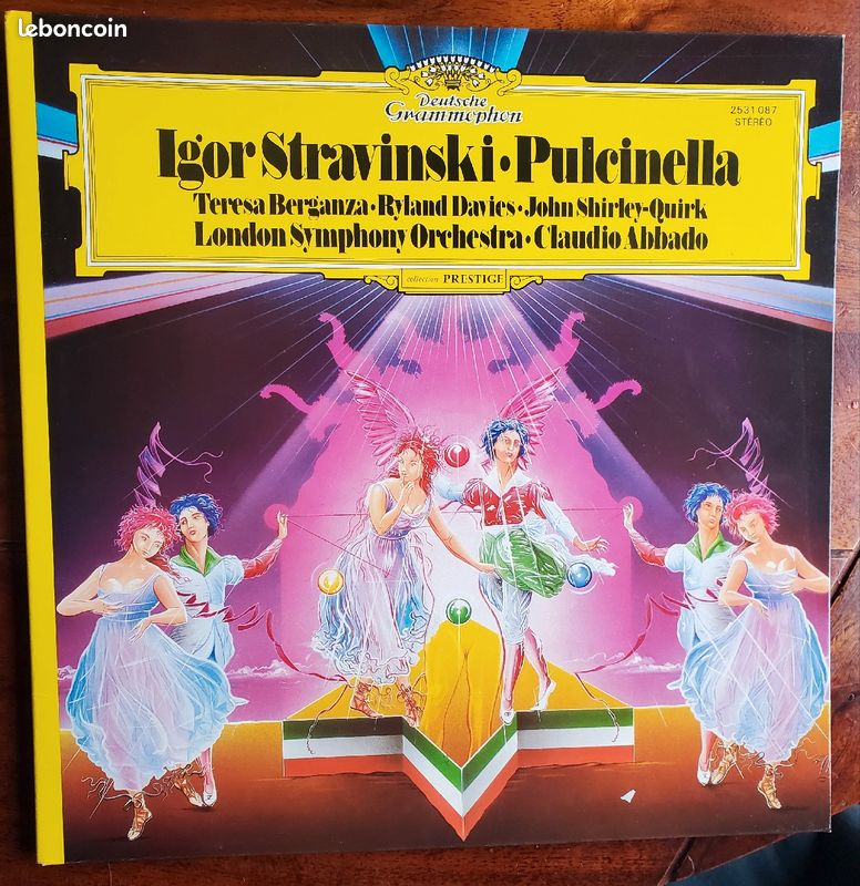 Stravinsky pulcinella vinyle (image 1)