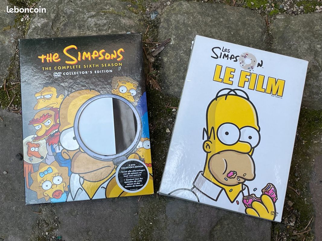 Lot de coffrets DVD Simpson Saison 6 et le Film DVD Films