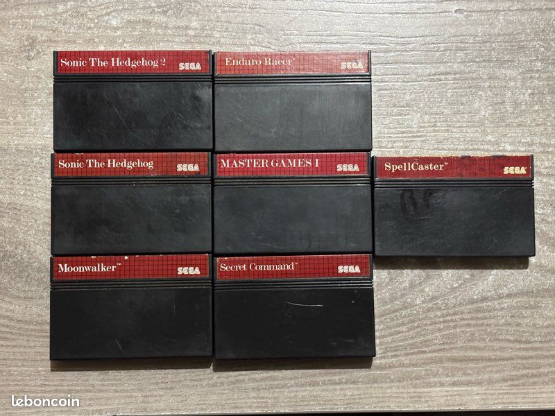 Sonic The Hedgehog - Master system - En boite, sans notice - CHIP'N MODZ